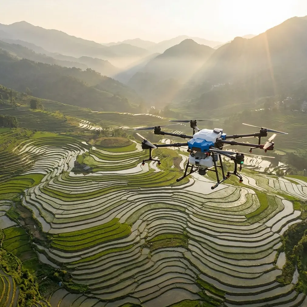 How to Capture Coastal Fields Efficiently with Agras T100